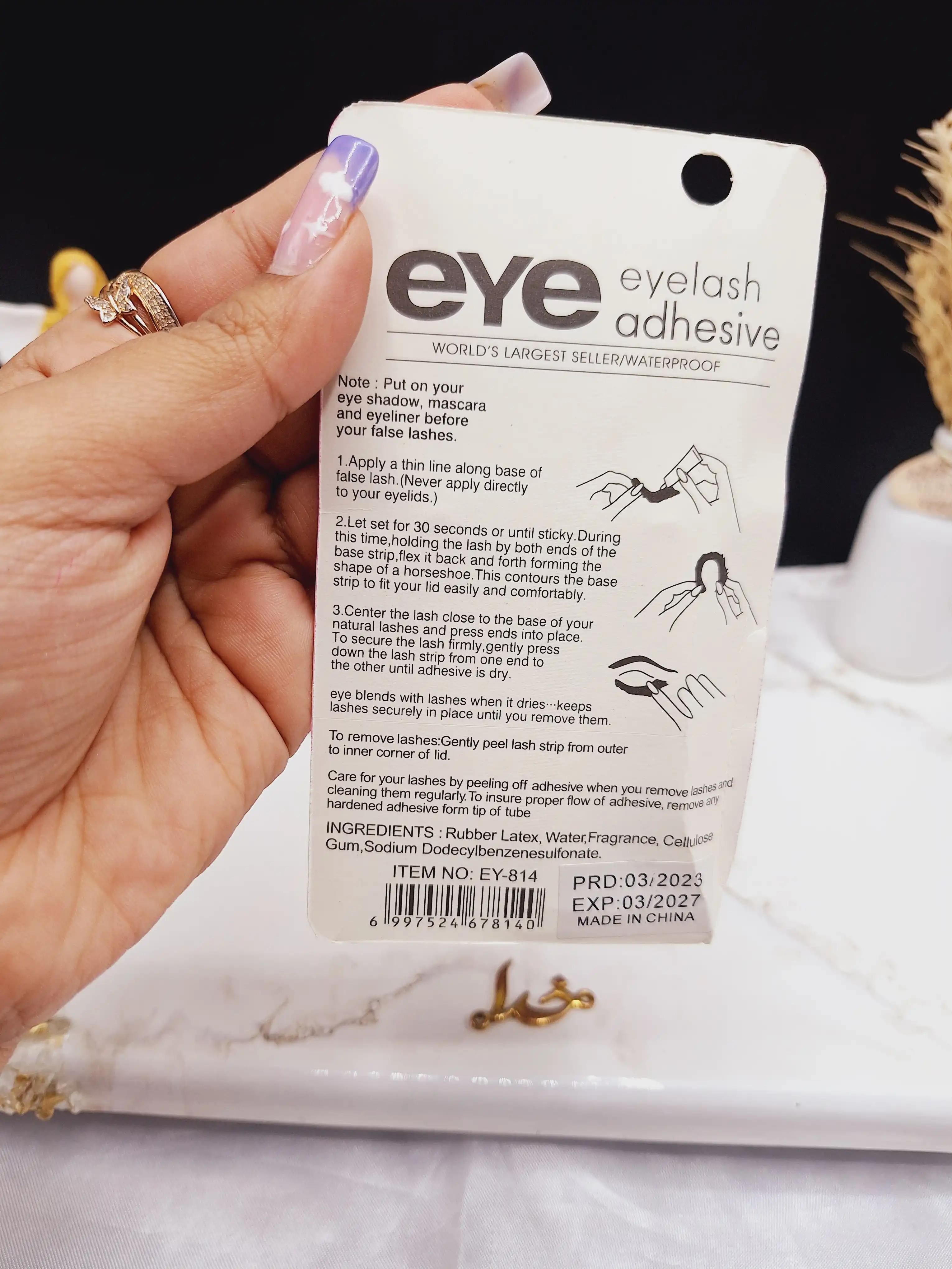 چسب مژه ضد آب 7 گرمی Eye