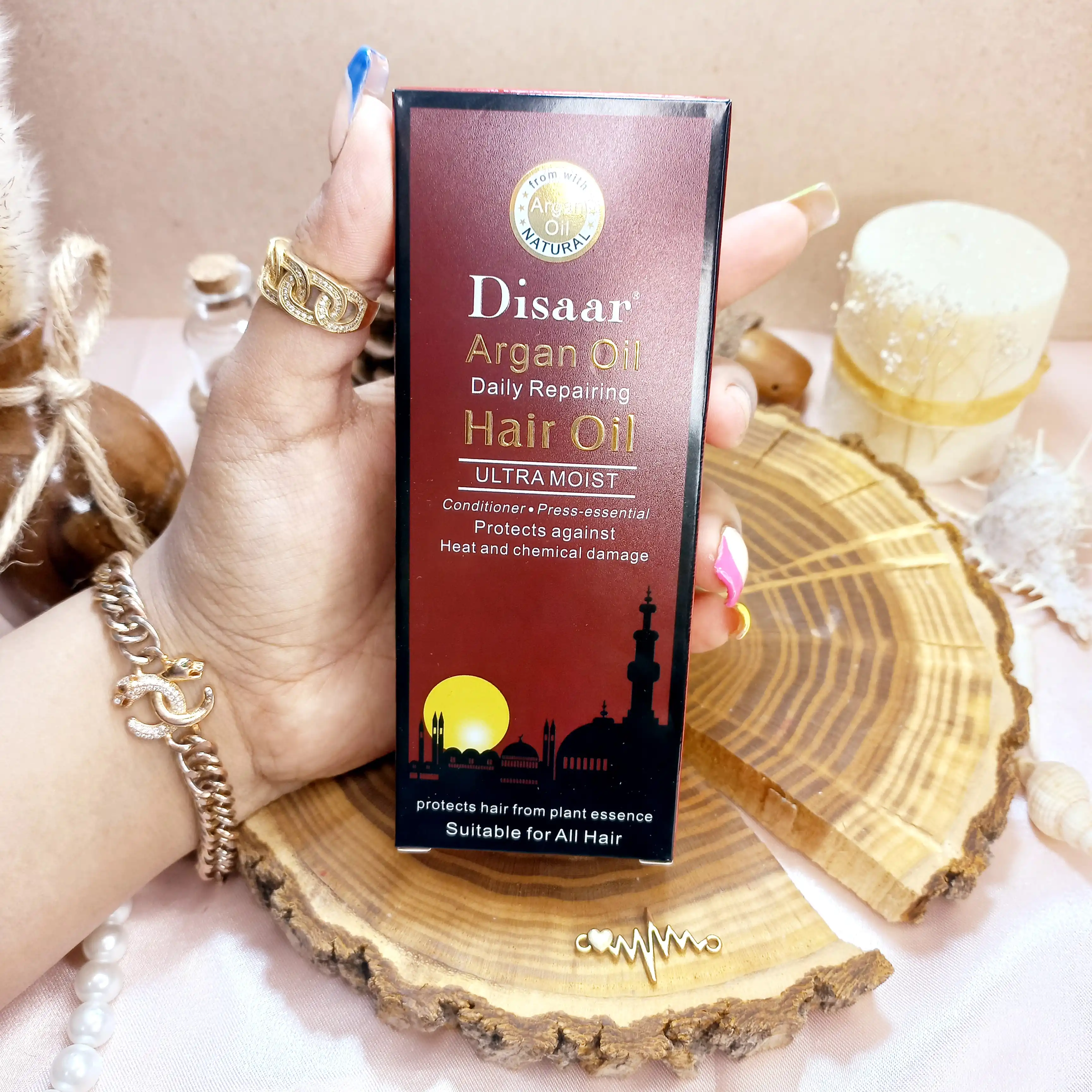 روغن آرگان دیسار مدل UltraMoist حجم 120 میلی لیتر