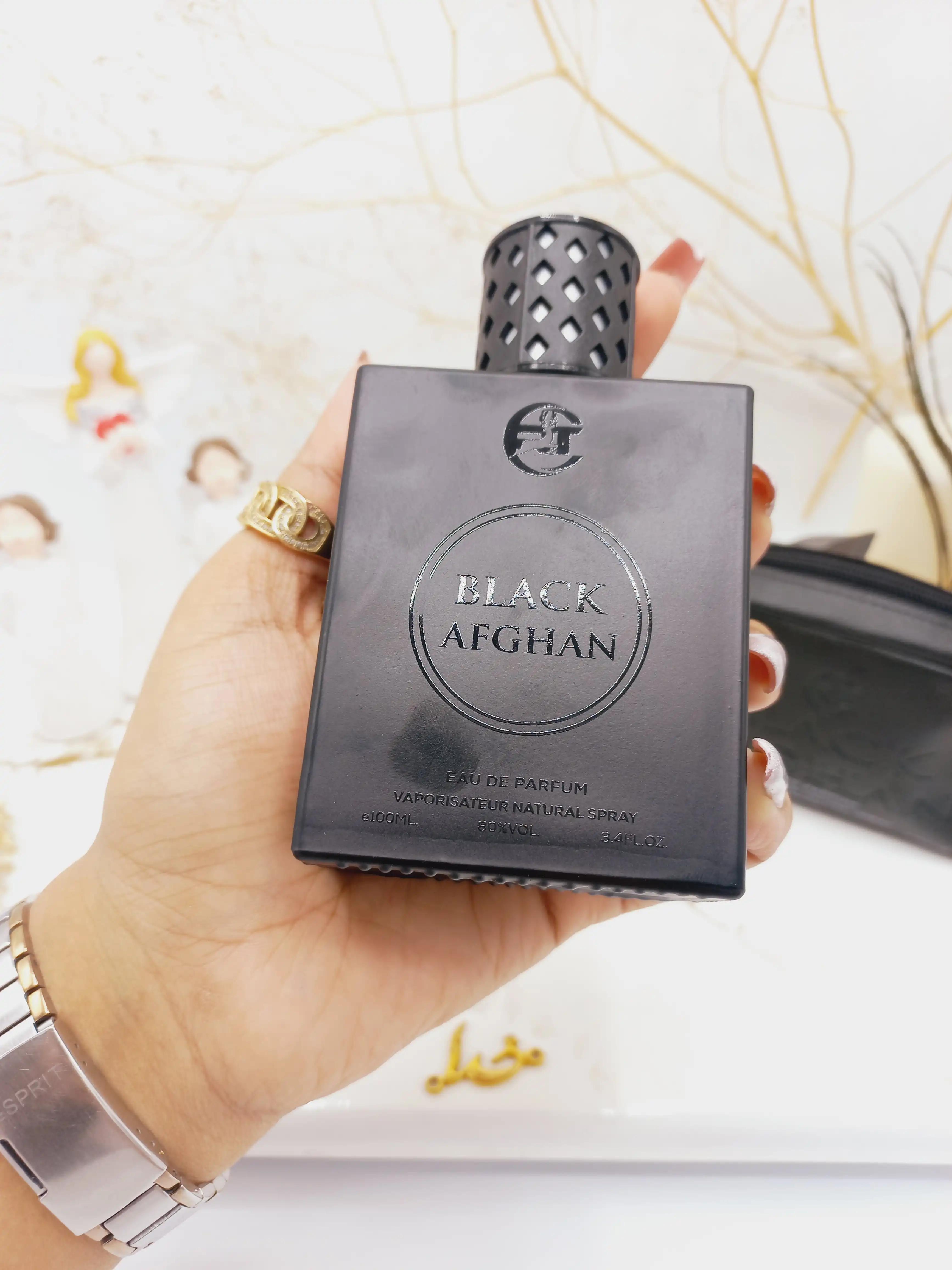 ادکلن 100 میل بلک افغان BLACK  AFGHAN اماراتی کد 392