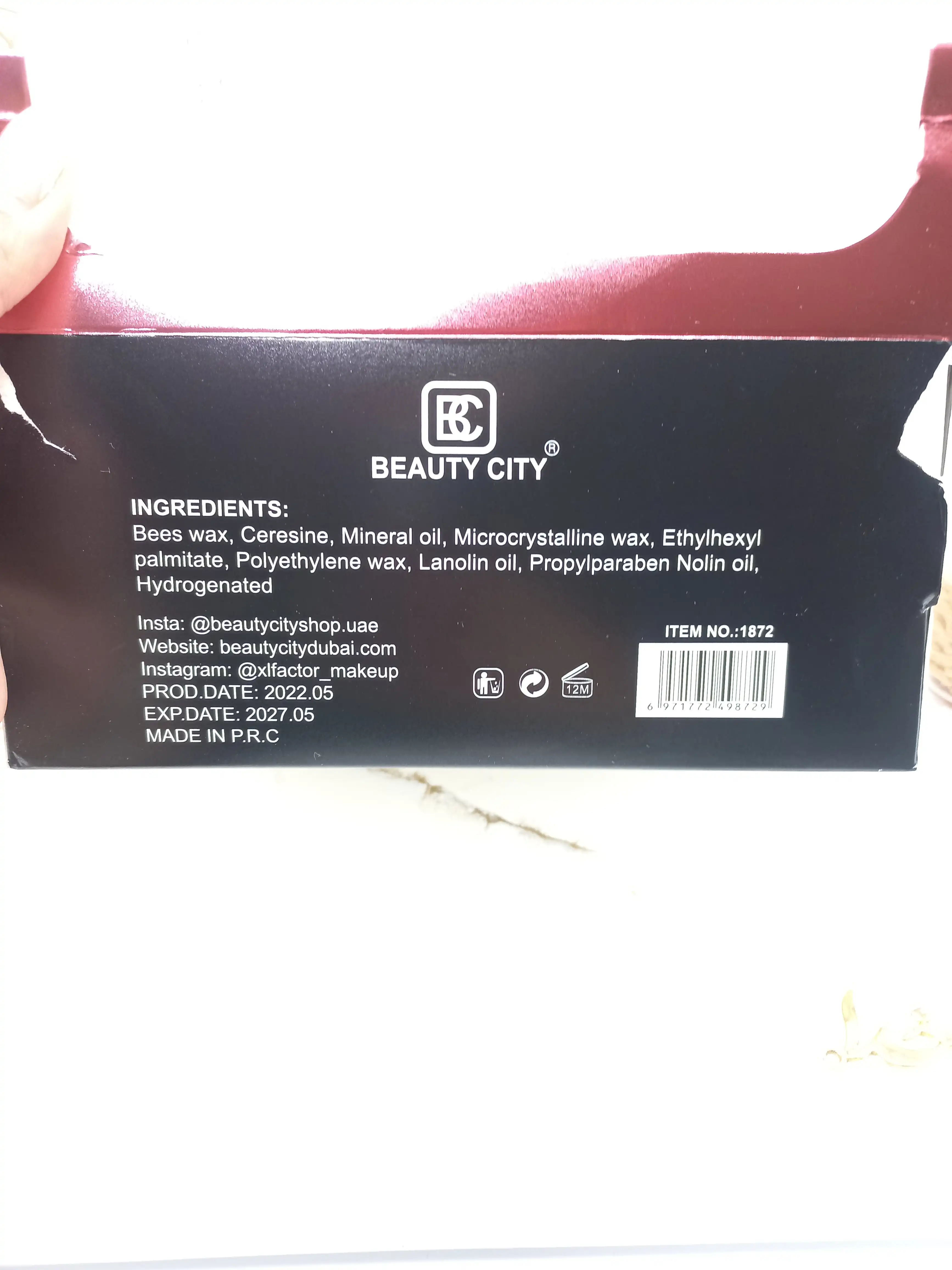 پک 6 تایی رژ لب جامد مات بیوتی سیتی BEAUTY CITY کد 1872