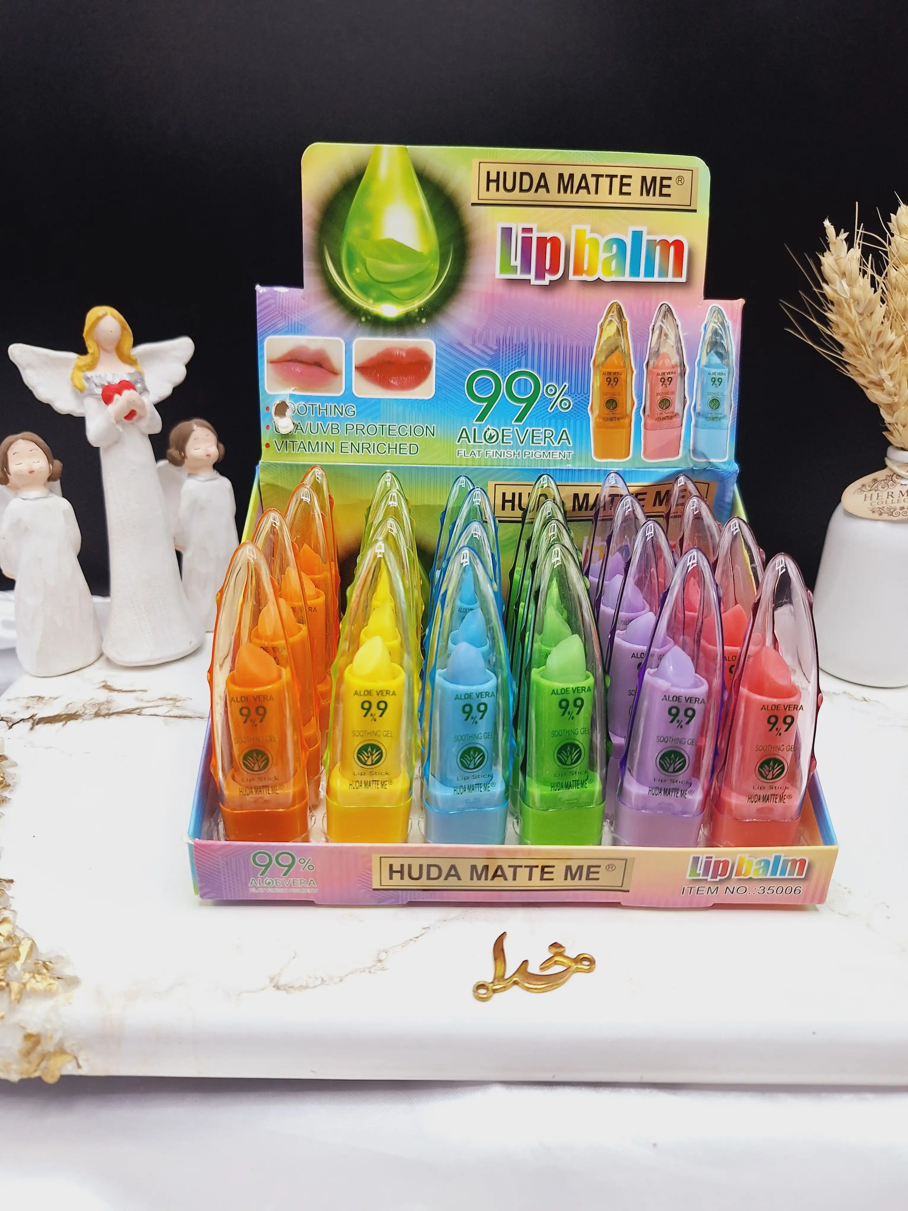بالم لب حرارتی هدا مات می HUDA MATTE ME کد 35006