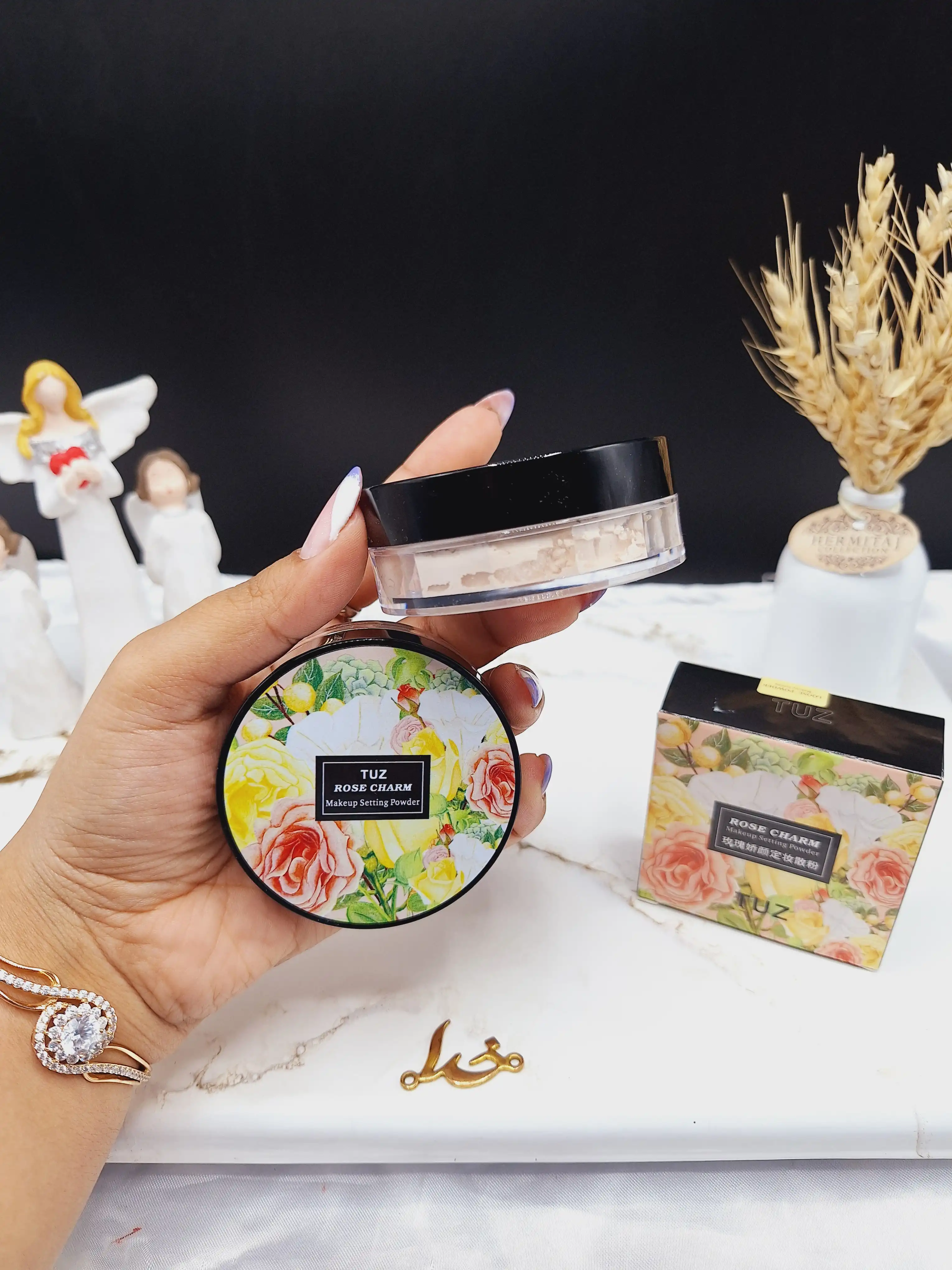 پودر فیکس گل رز توز TUZ کد 1957