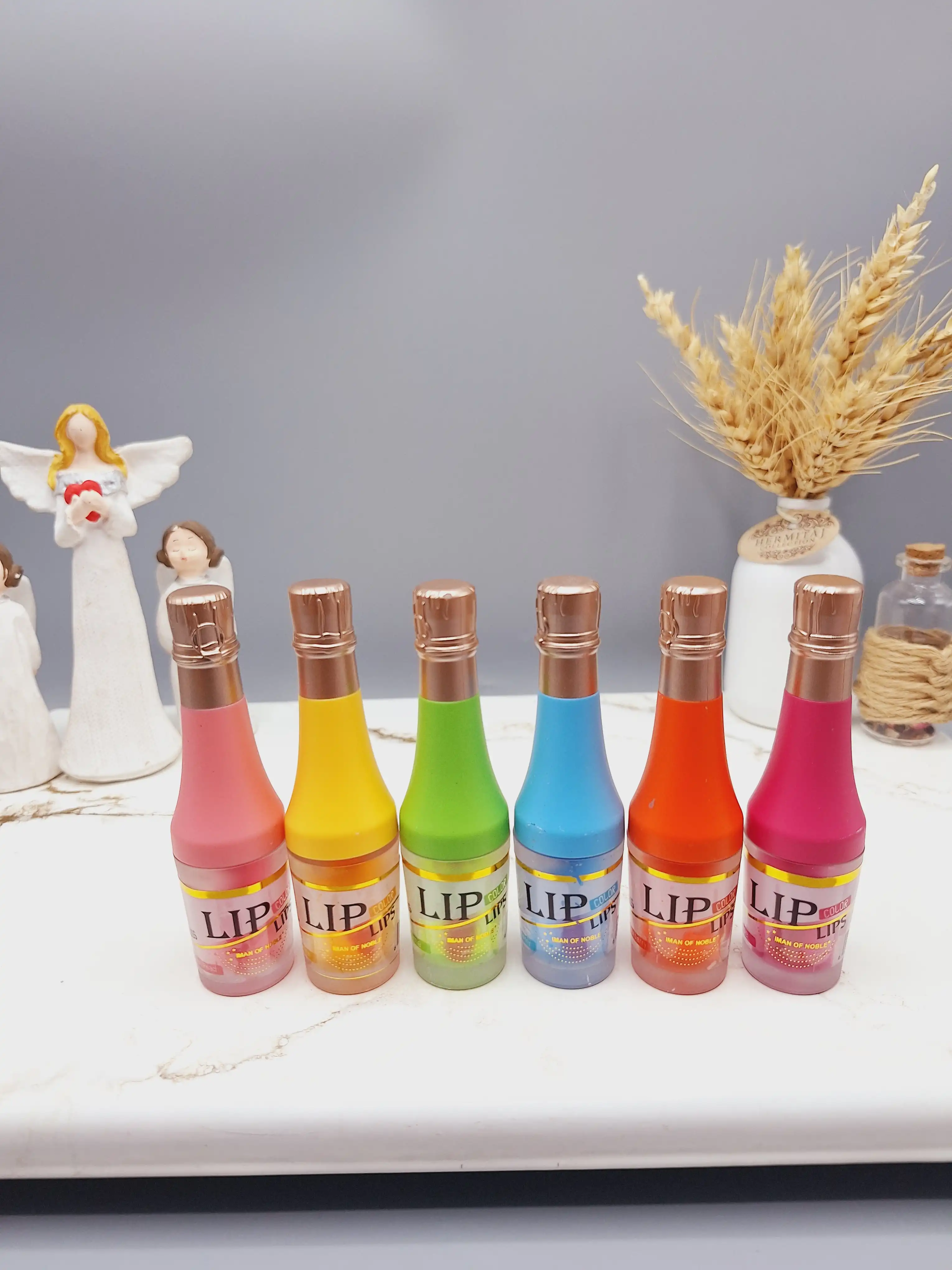 برق لب حرارتی طرح نوشابه ای برند IMAN OF NOBLE کد 1089E
