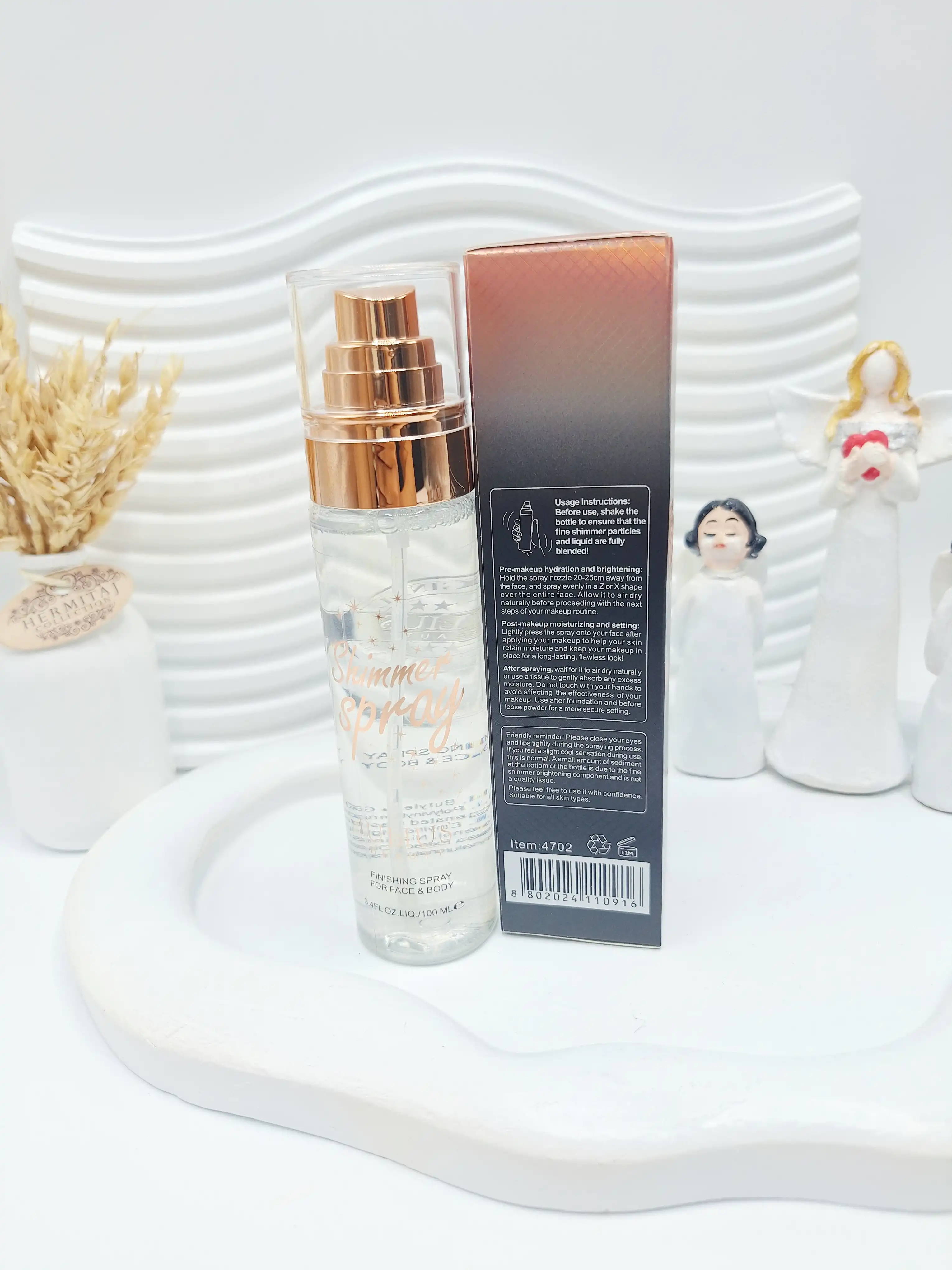 اسپری فیکس شاین ریز صورت و بدن برند جولیوس کد0916