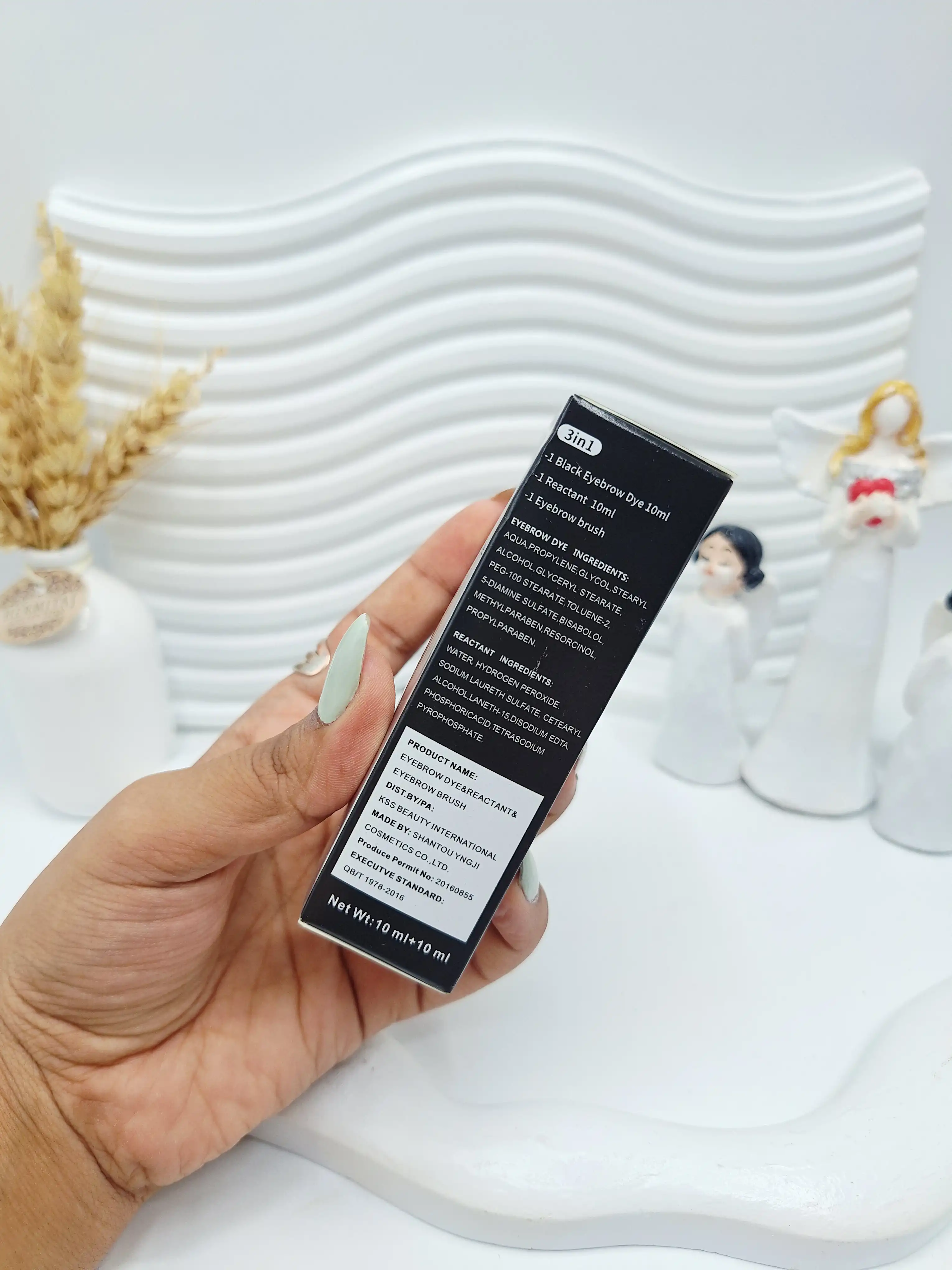 پک مواد لیفت ابرو موقت برند کاریته کد 4167